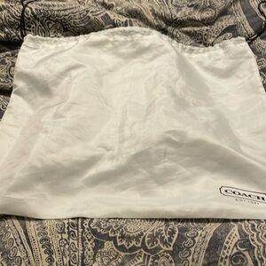 Coach dust bag 19.5” w x 15” l